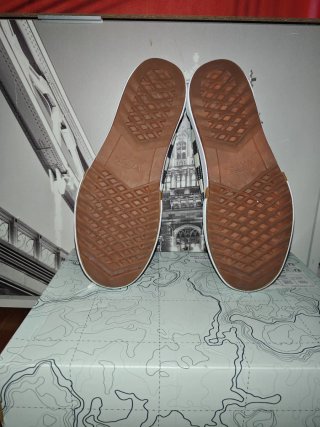 Zapatillas Vans Checkerboard Plataforma