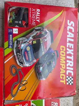 Scalextric Compact Rally Xtreme + Pistas