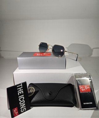Occhiali Ray Ban Octagonal Oro