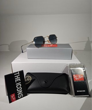 Occhiali Ray Ban Octagonal Oro
