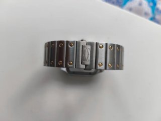Reloj  Dorado y Plateado Mujery hombre 39mm