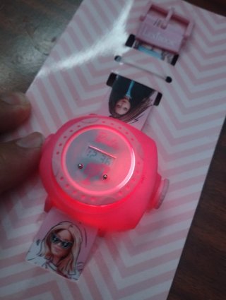 Reloj Proyector Barbie Lexibook