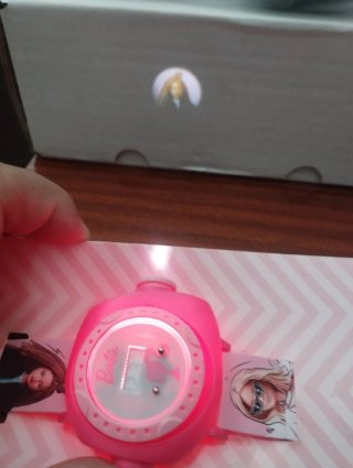 Reloj Proyector Barbie Lexibook