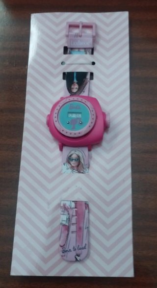 Reloj Proyector Barbie Lexibook