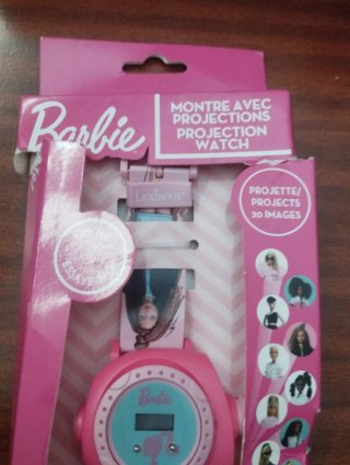 Reloj Proyector Barbie Lexibook