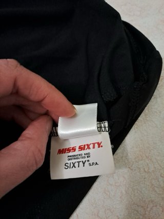 Maglietta Miss Sixty Vintage Rara Nera