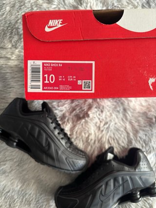 Nike Shox R4 Talla 44 Negras