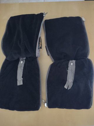 Guantes para carrito de bebé tipo manopla, felpa