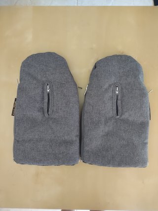 Guantes para carrito de bebé tipo manopla, felpa