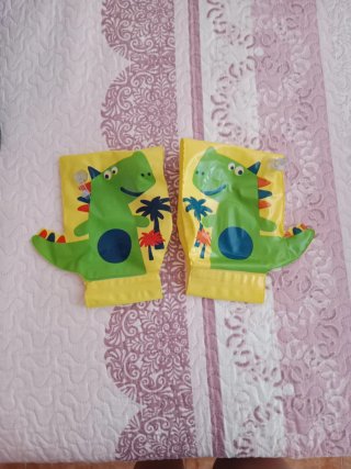 Manguitos de natación dinosaurio