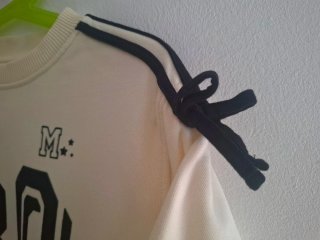 Sudadera niña con lazos