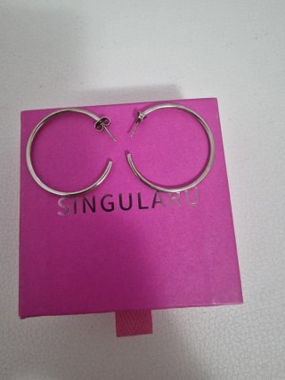 Pendientes Aro Plata Singularu