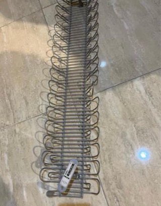 Organizador de cables metálico para mesa despacho