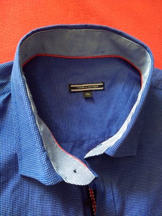 CAMISA TOMMY HILFIGER Talla 5XL Manga corta.