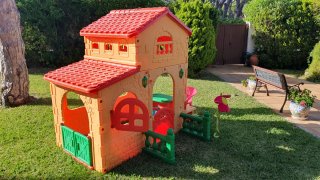 Casita infantil jardin