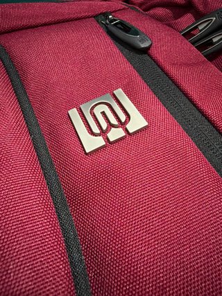 Mochila BANGE para portátil, color rojo