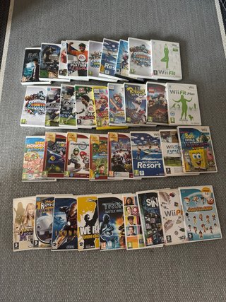 Lote de Juegos Wii