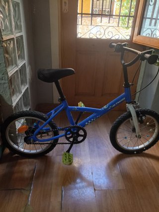 Bicicleta infantil btwin decathlon azul