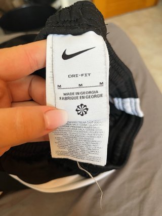 Pantalón de chándal Nike negro y blanco