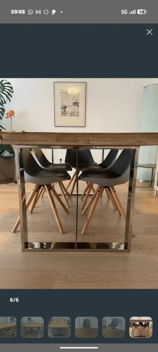 Mesa Comedor Maison du Monde + 6 Sillas