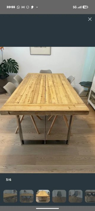 Mesa Comedor Maison du Monde + 6 Sillas