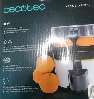 Exprimidor Cecotec Cecojuicer Citrus 90W