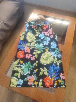 Vestido estampado floral verano