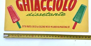 Cartelli pubblicitari Ghiaccioli Nevear