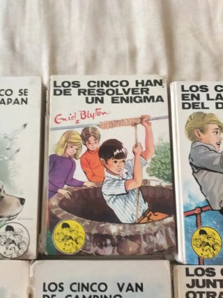 9 libros Guid Blyton