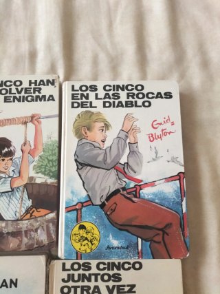 9 libros Guid Blyton