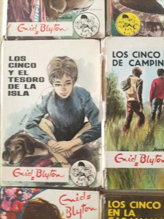 9 libros Guid Blyton