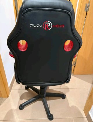 Silla Gamer Negra y Roja