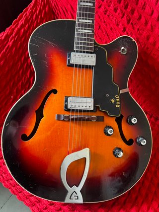 Guitarra Jazz Guild X175 1967 Sunburst