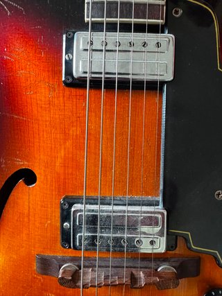 Guitarra Jazz Guild X175 1967 Sunburst