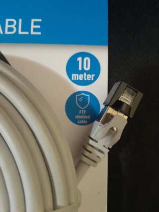 Cable ethernet grundig 10 metros cat. 6