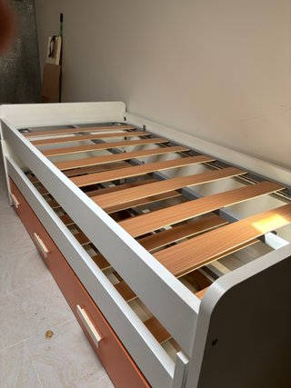Cama nido con 3 cajones de almacenamiento