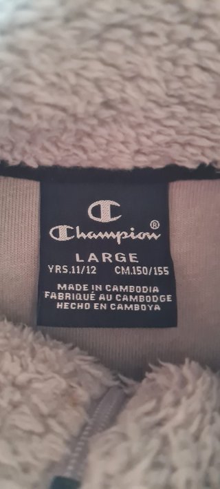 Forro Polar Champion Niño Talla L (11-12 Años)