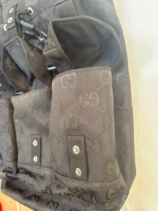 Mochila Gucci GG Monogram Nylon