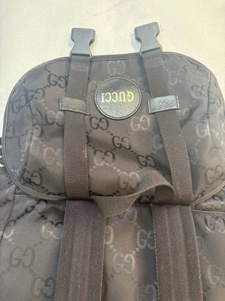 Mochila Gucci GG Monogram Nylon