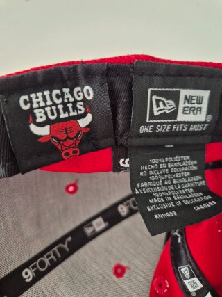 Gorra New Era Chicago Bulls Roja