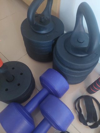 vendo aparatos de gimnasio, que no utilizo.