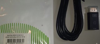 HP Adattatore DisplayPort-HDMI + Cavo HDMI 2.0
