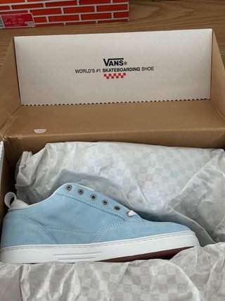 Vans Skate Cab 4 Azul/Blanco