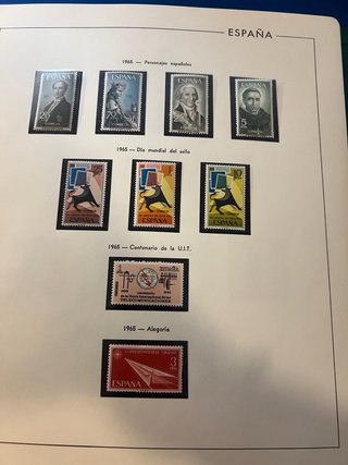 Colección sellos España 1850-1960