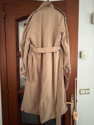 Gabardina Beige y Marrón