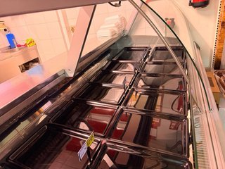 Vitrina carnicería/charcutería refrigerada 7m