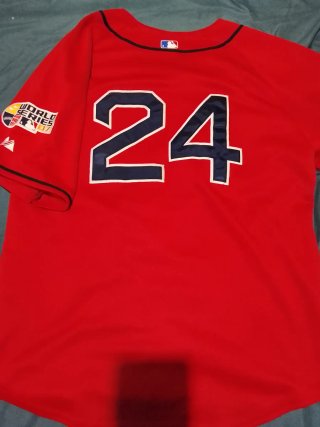 Jersey Boston Red Sox World Series Manny Ramirez