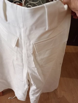 Pantalón Uterqüe blanco