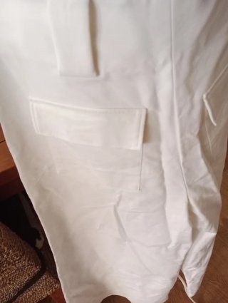 Pantalón Uterqüe blanco