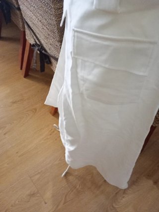 Pantalón Uterqüe blanco
